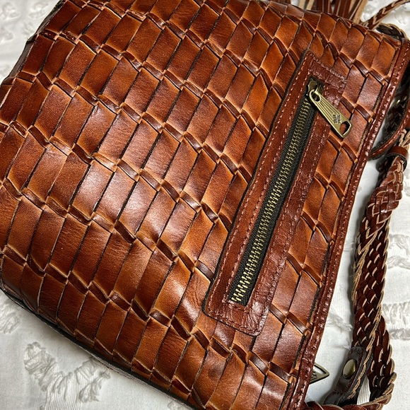 Patricia Nash Leather Crossbody - Picture 8 of 9